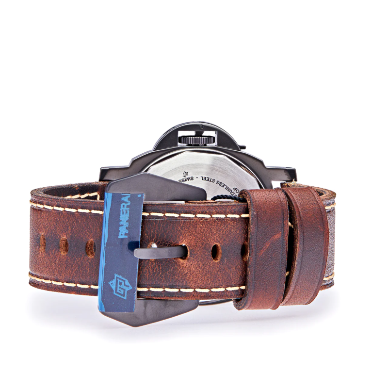 Panerai Luminor 8 Ngày Bộ Phiên Bản Đặc Biệt Cơ Khí Hướng Dẫn Sử Dụng Dấu Đen Mặt Số Vỏ Thép Nam Đồng Hồ Đeo Tay PAM00785