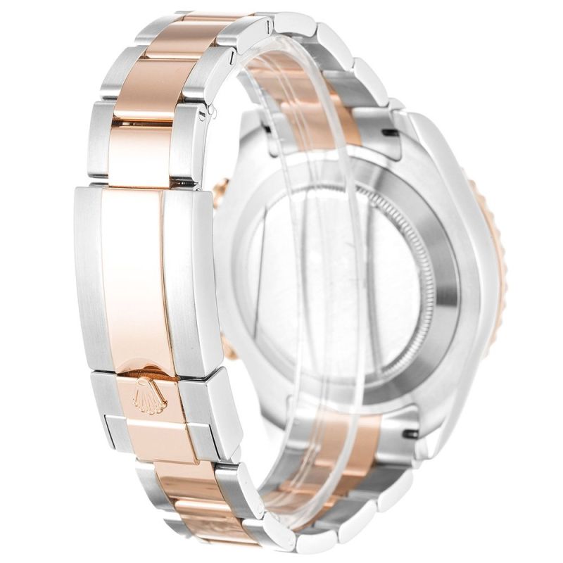 勞力士遊艇名仕型 II 經典機械自動白色錶盤玫瑰金錶殼男士腕錶 116681