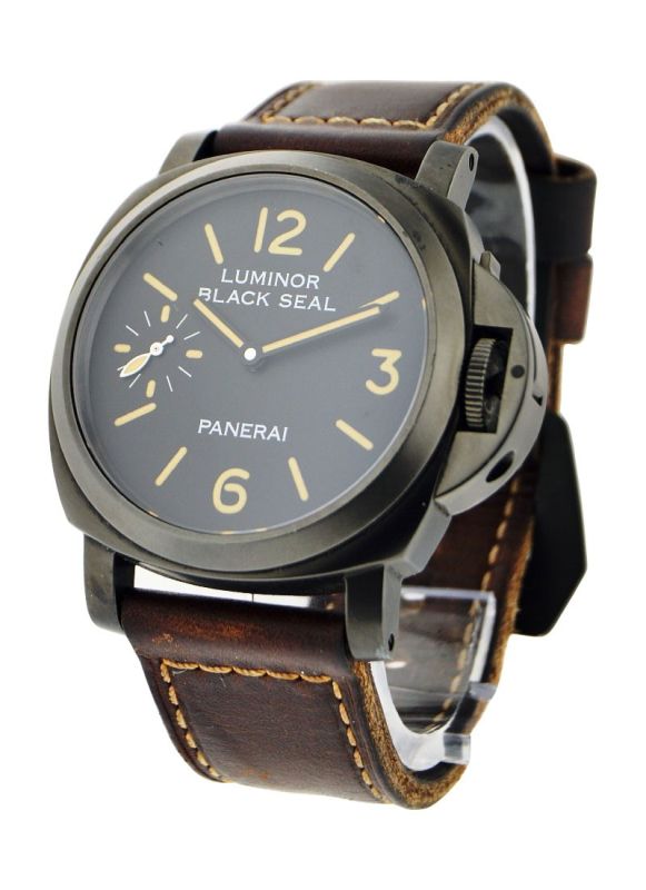 Panerai Luminor 8 Ngày Bộ Phiên Bản Đặc Biệt Cơ Khí Hướng Dẫn Sử Dụng Dấu Đen Mặt Số Vỏ Thép Nam Đồng Hồ Đeo Tay PAM00785