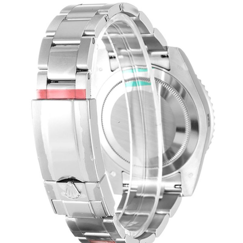 Rolex GMT-Master II Pepsi Mechanical Automatic Black Dial Red Bezel Oyster Men Wristwatch 116719BLSO