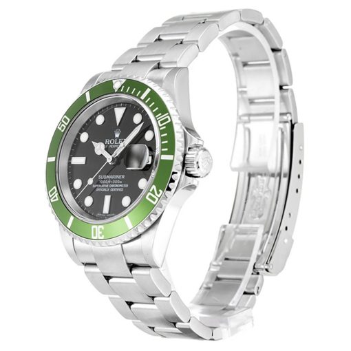 Rolex Submariner Mechanical Automatic 2003 Black Dial Stainless Steel Men Wristwatch 16610LV