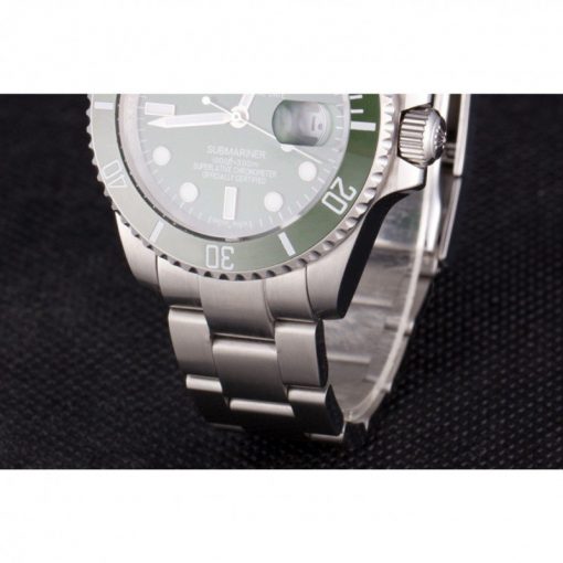 Rolex Submariner Classic Mechanical Automatic Green Dial Stainless Steel Men Wristwatch Mechanism SRL51
