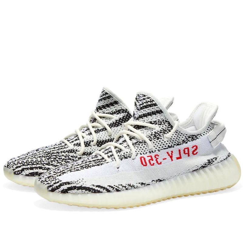 Adidas Yeezy Boost 350 V2 2017 Zebra Primeknit Uomo Scarpe da ginnastica Cp9654