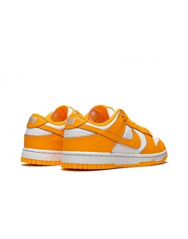 Nike SB Dunk Low 2021 Laser Orange Leather Rubber Sole Casual Sneakers DD1503-800