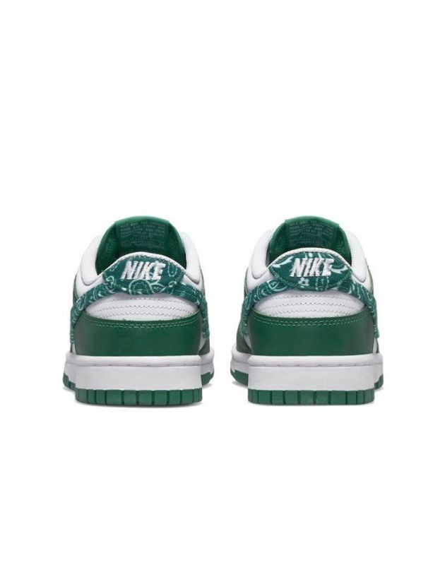 Nike SB Dunk Low 2022 Paisley Pack Green Leather Rubber Sole Casual Sneakers DH4401-102