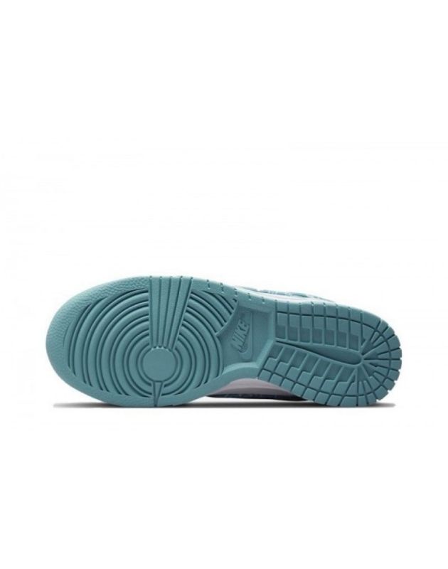 Nike SB Dunk Low 2022 Paisley Pack Worn Blue Leather Rubber Sole Casual Sneakers DH4401-101