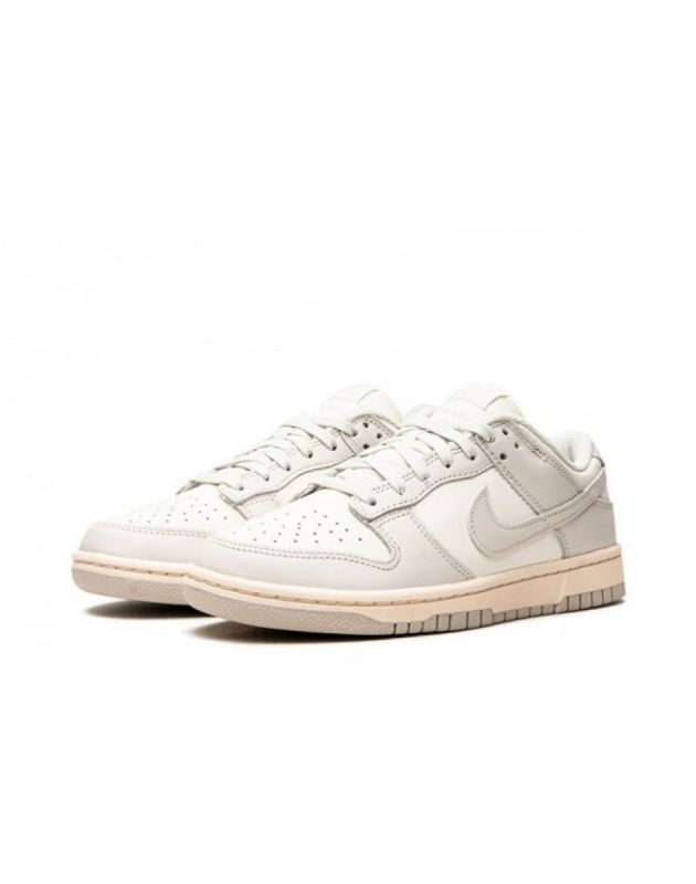 Nike SB Dunk Low 2021 Sail Light Bone Leather Rubber Sole Casual Sneakers DD1503-107