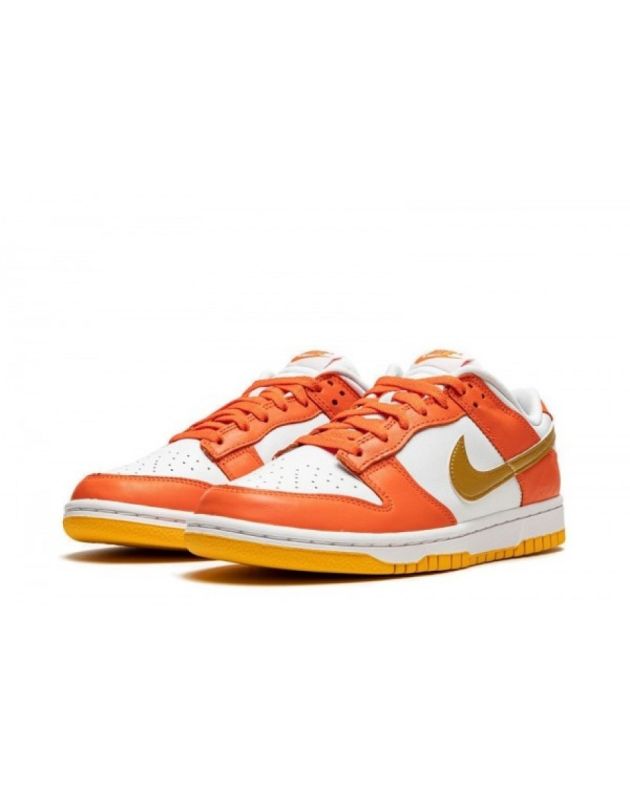 Nike SB Dunk Low 2021 University Gold Leather Rubber Sole Casual Sneakers DQ4690-800