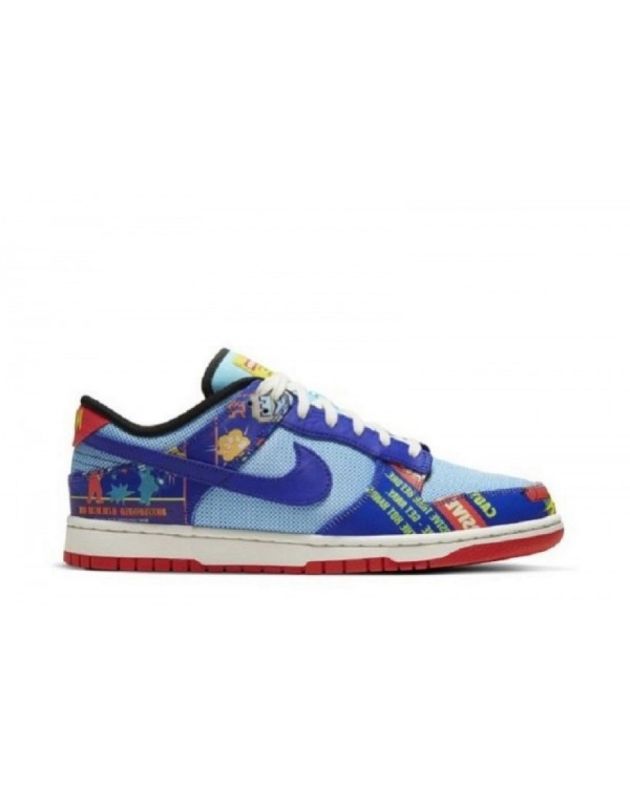 Nike SB Dunk Low 2021 Chinese New Year Firecracker Leather Rubber Sole Casual Sneakers DH4966-446