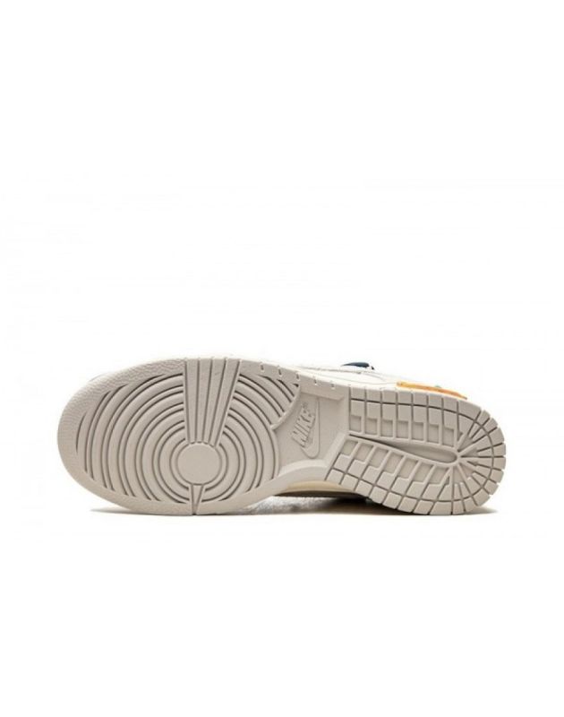 Nike SB Dunk Low X Off-White 2021 Lot 16 Canvas Rubber Sole Casual Sneakers DJ0950-111