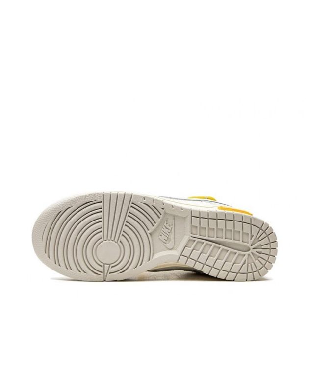 Nike X Off-White SB Dunk Low 2021 Lot 29 Canvas Rubber Sole Casual Sneakers DM1602-103