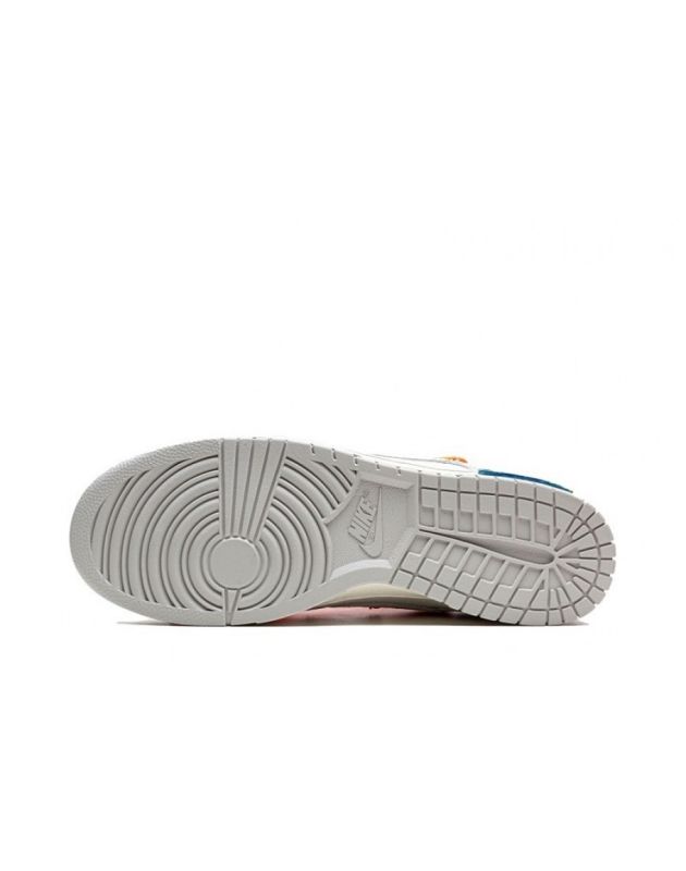 Nike X Off-White SB Dunk Low 2021 Lot 31 Canvas Rubber Sole Casual Sneakers DJ0950-116