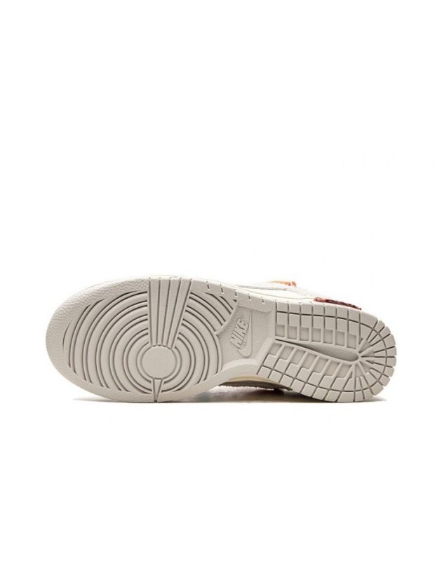 Nike SB Dunk Low X Off-White 2021 Lot 19 Canvas Rubber Sole Casual Sneakers DJ0950-119