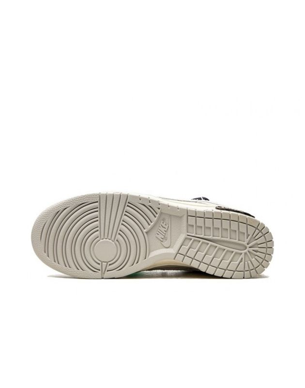 Nike SB Dunk Low X Off-White 2021 Lot 20 Canvas Rubber Sole Casual Sneakers DJ0950-115