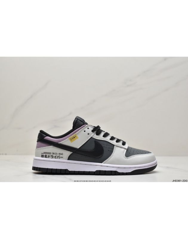 Giày thể thao đế cao su Nike SB Dunk Low 2022 màu trắng đen DD1391-107