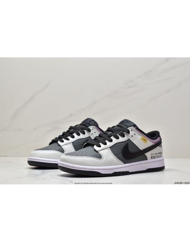 Giày thể thao đế cao su Nike SB Dunk Low 2022 màu trắng đen DD1391-107