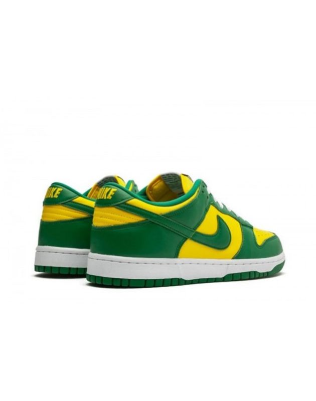 Nike SB Dunk Low 2020 Brazil Leather Rubber Sole Casual Sneakers CU1727-700