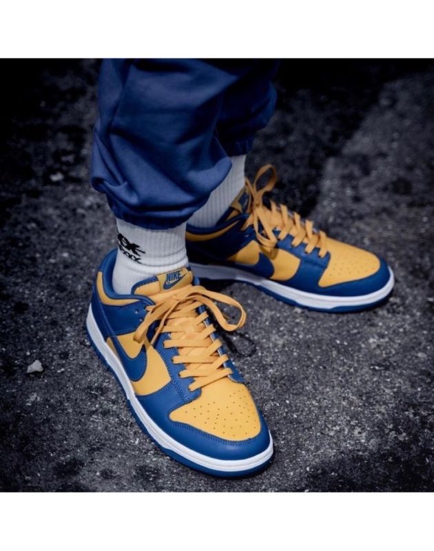 Nike SB Dunk Low 2022 UCLA Leather Rubber Sole Casual Sneakers DD1391-402