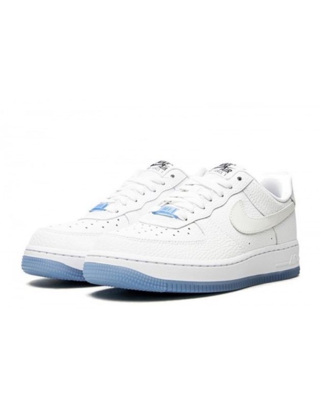 Nike Air Force 1 Low 2021 UV Reactive Swoosh Leather Rubber Sole Casual Sneakers DA8301-101