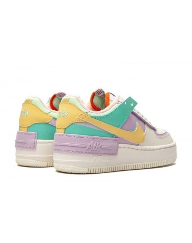 Nike Air Force 1 Low Shadow 2019 Kulit Gading Pucat Tapak Getah Kasut Kasut Kasual CI0919-101