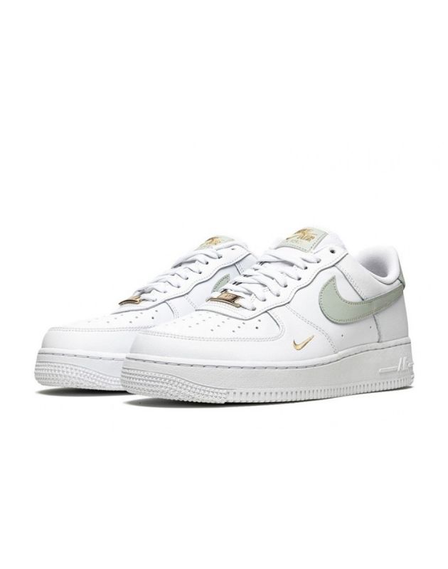 Nike Air Force 1 Low 2021 White Grey Gold Leather Rubber Sole Casual Sneakers CZ0270-106