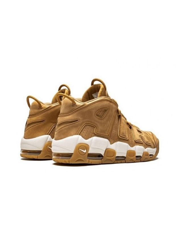 Nike Air More Uptempo 2017 Flax Leather Rubber Sole Casual Sneakers AA4060-200