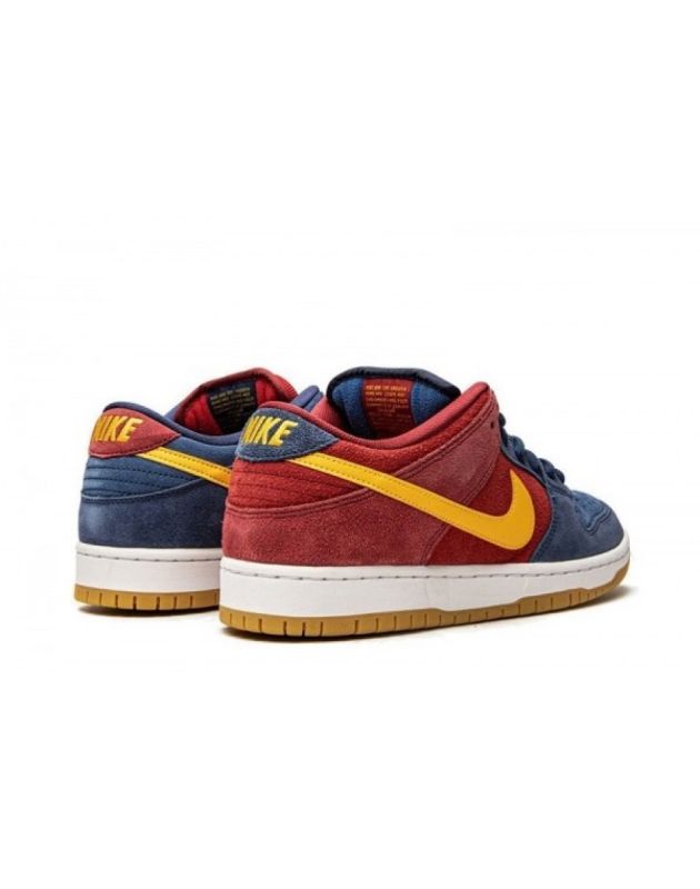 Nike SB Dunk Low 2021 Barcelona Suede Air Sole Casual Sneakers DJ0606-400