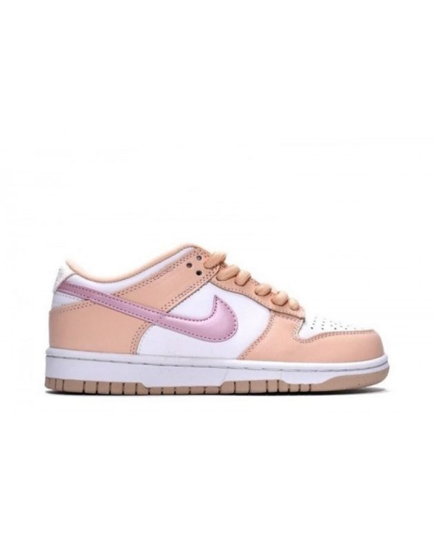Nike SB Dunk Low 2021 Pink Velvet Leather Rubber Sole Casual Sneakers DO6485-600