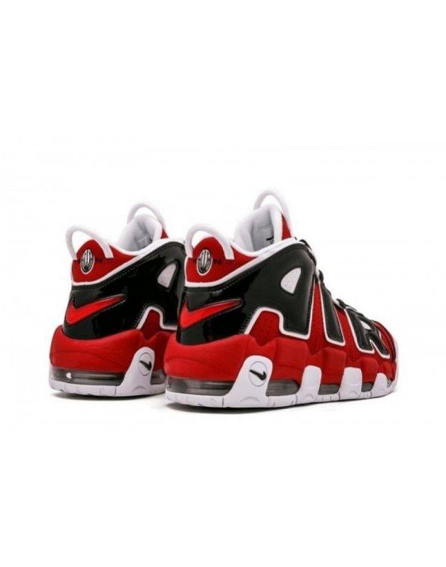 Nike Air More Uptempo 2017 Bulls Hoops Pack Leather Rubber Sole Casual Sneakers 921948-600