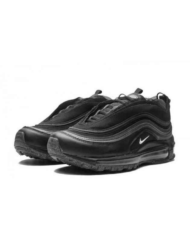 Nike Air Max 97 2020 LX Sakura Black Leather Rubber Sole Running Sneakers CV9552-001