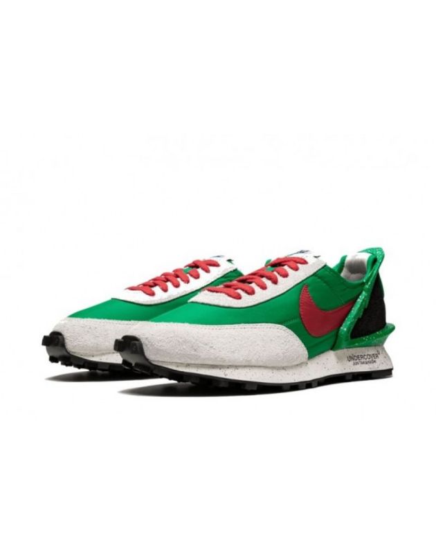 Nike Daybreak X Undercover 2019 Lucky Green Red Leather Rubber Sole Running Sneakers CJ3295-300