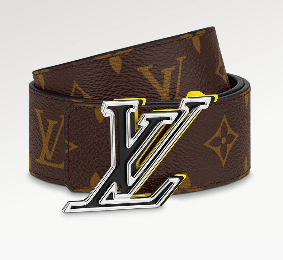 Louis Vuitton Lv Speed Reversible Classic 40 Mm Brown Canvas Pin Buckle Dress Belt M0684T