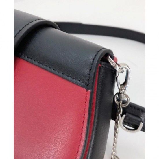 Prada Sidonie Hot Red Calfskin Women Flap Belt Bag 1bl021