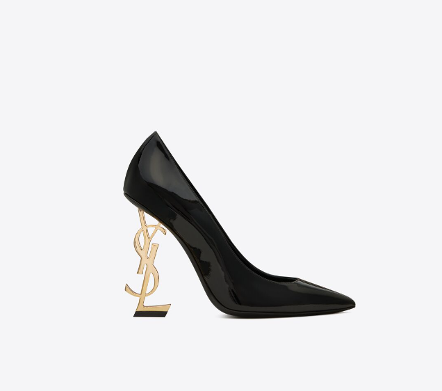 Yves Saint Laurent Opyum Classic 110 Mm Black Patent Leather Pointed Toe Pump Heels 4720110NPKK1000