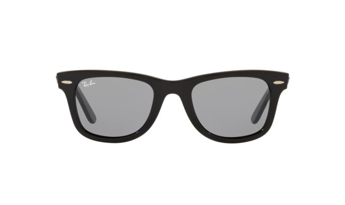 Ray-Ban Wayfarer Original Classic Polished Black Acetate Unisex Square Sunglasses Rb2140 6495r5 50-22