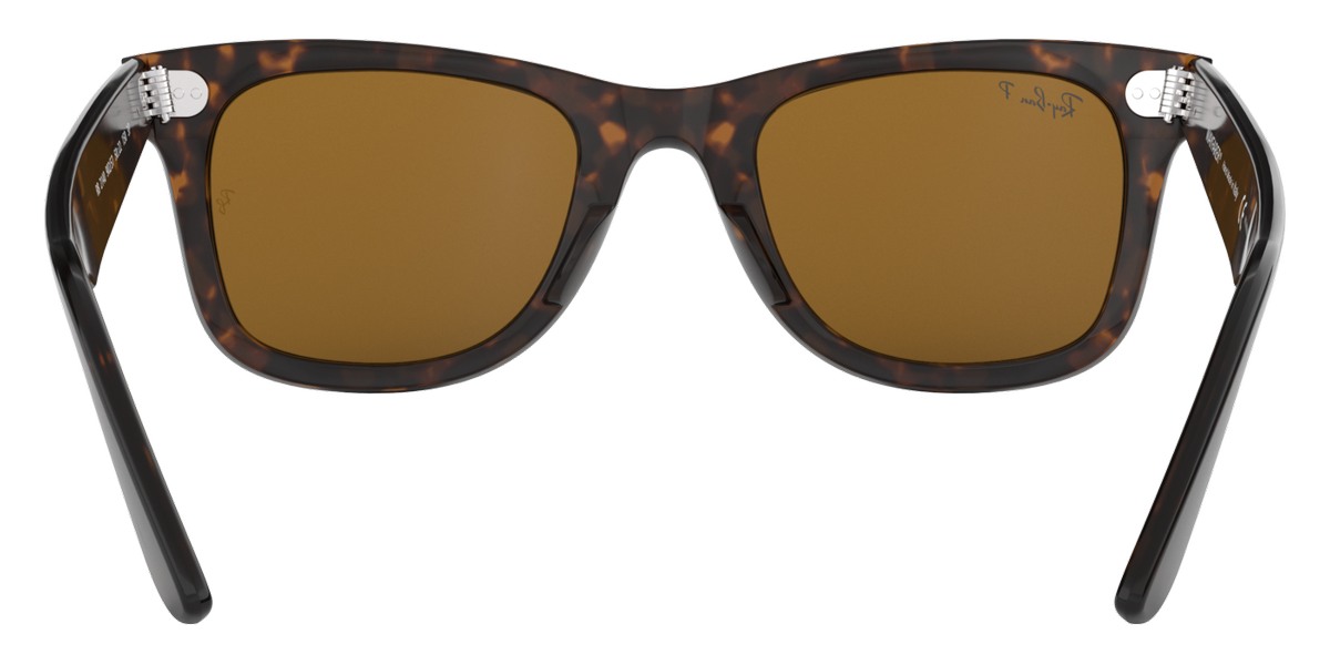 Ray-Ban Wayfarer Original Classic Polished Tortoise Acetate Brown Lenses Unisex Square Sunglasses RB2140 902/57 50-22