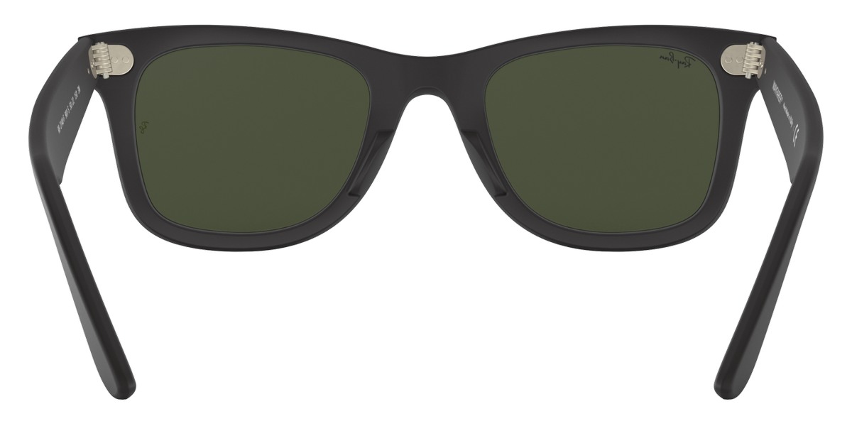 Ray-Ban Wayfarer Original Classic Polished Tortoise Acetate Green Lenses Unisex Square Sunglasses RB2140 902 50-22