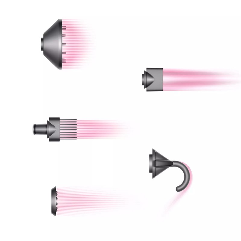 다이슨 슈퍼소닉 핫 블랙 골드 이온 헤어 드라이어 HD15