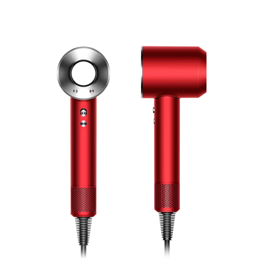 Dyson Supersonic Hot Red Nickel Ionic Hair Dryers HD15