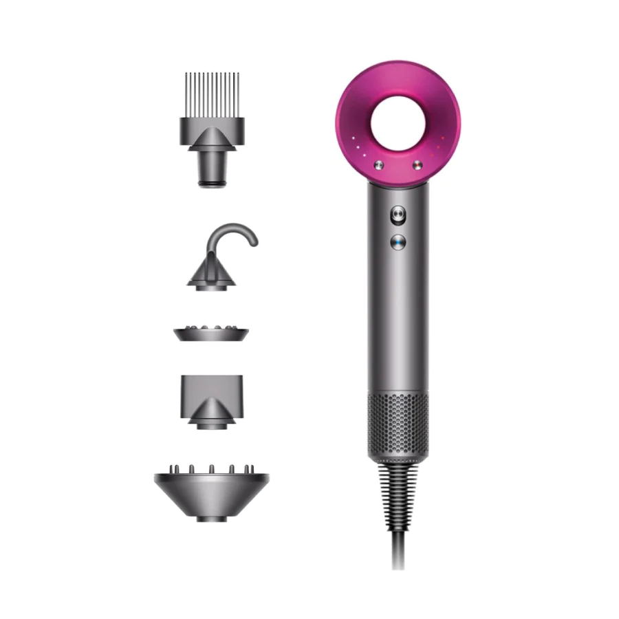 Dyson Supersonic Hot Iron Fuschia Ionic Hair Dryers HD15