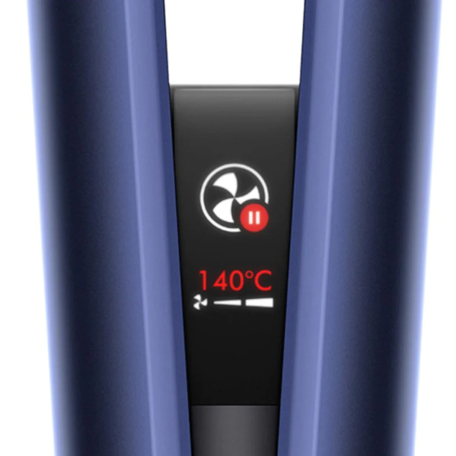 다이슨 에어스트레이트 뉴 블루 코퍼 습식에서 건식 에어 헤어 스트레이트너