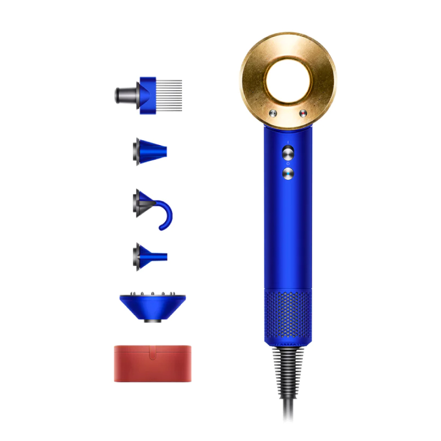 Dyson Supersonic Hot Blue Gold Ionic Hair Dryers HD15