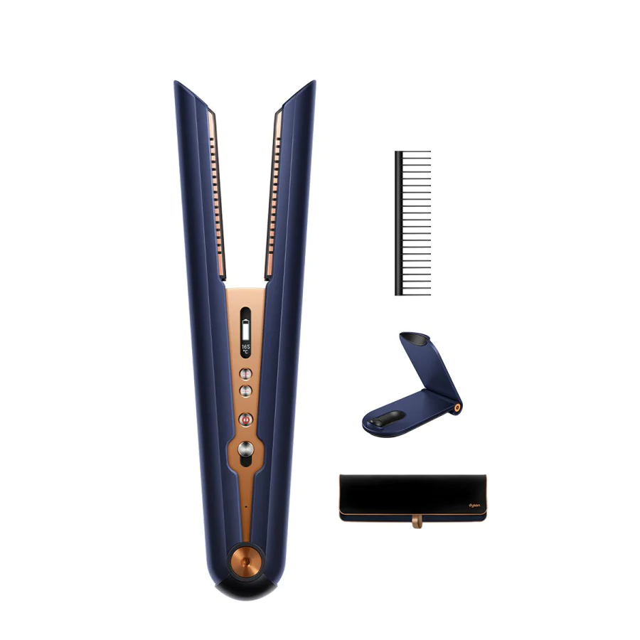 Dyson Airstrait New Blue Copper Wet to Dry With Air Hair Straightener