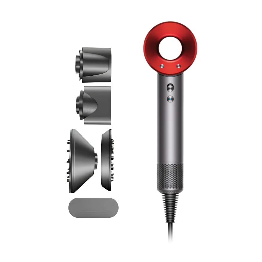 Dyson Supersonic Hot Iron Red Ionic Hair Dryers HD15