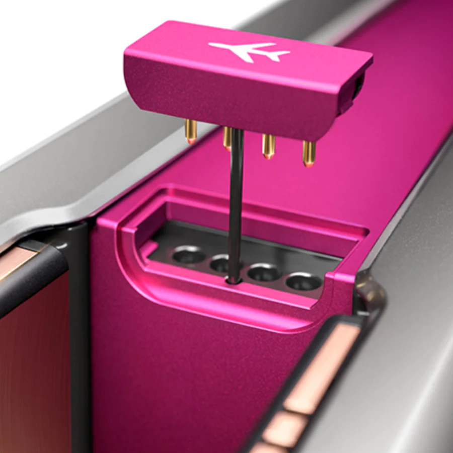 다이슨 코랄 패션 니켈 퓨시아 플렉싱 코퍼 헤어 스트레이트너