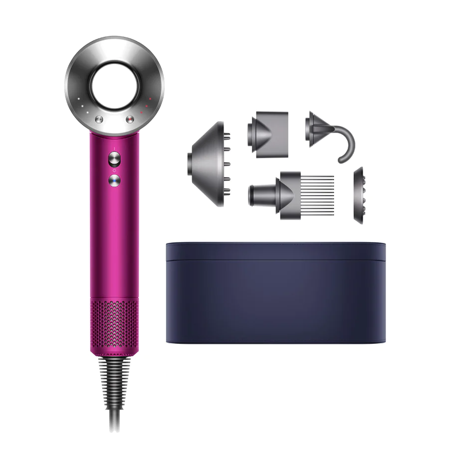 Dyson Supersonic Hot Fuchsia Nickel Ionic Hair Dryers HD15