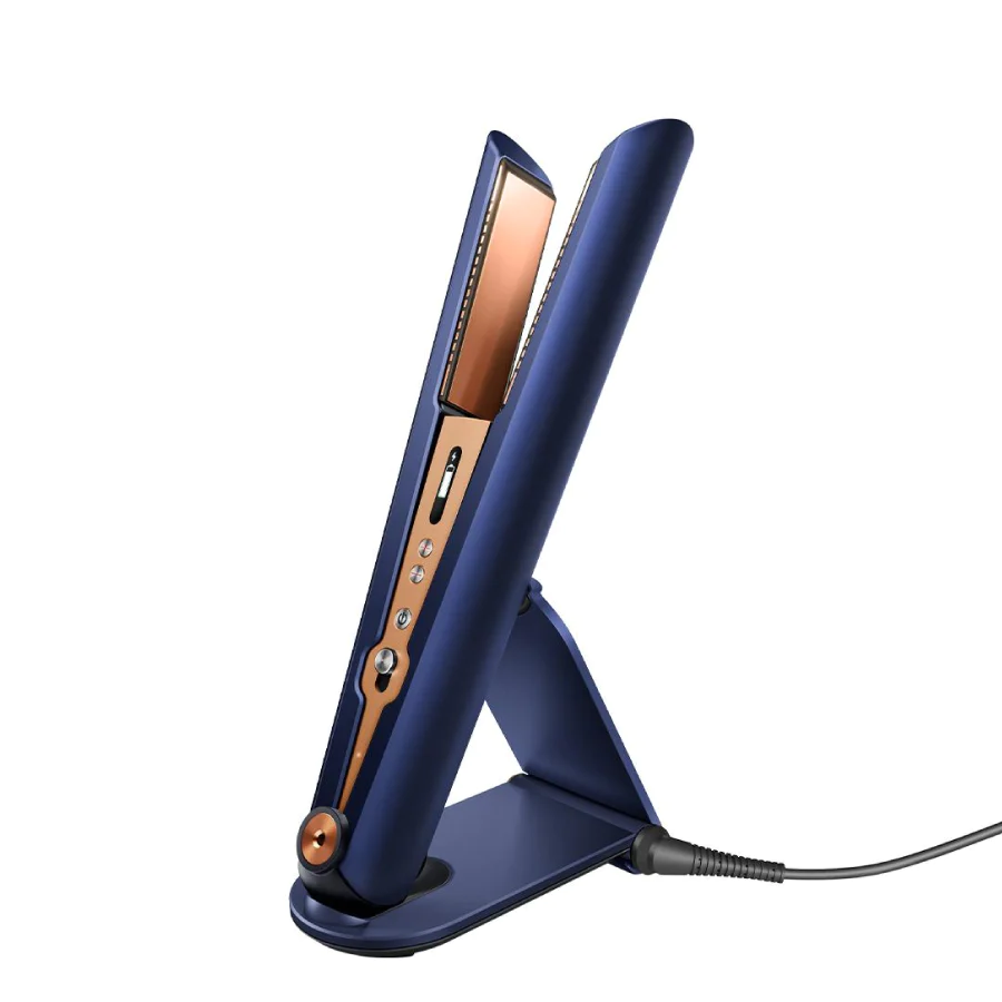 다이슨 에어스트레이트 뉴 블루 코퍼 습식에서 건식 에어 헤어 스트레이트너