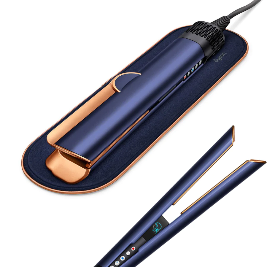 다이슨 에어스트레이트 뉴 블루 코퍼 습식에서 건식 에어 헤어 스트레이트너