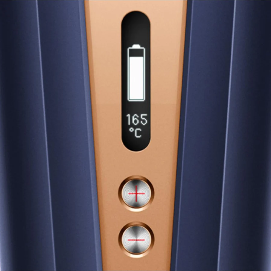 Dyson Corrale Fashion Blue Copper Flexing Copper Hair Straightener