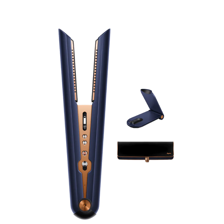 Dyson Corrale Fashion Blue Copper Flexing Copper Hair Straightener